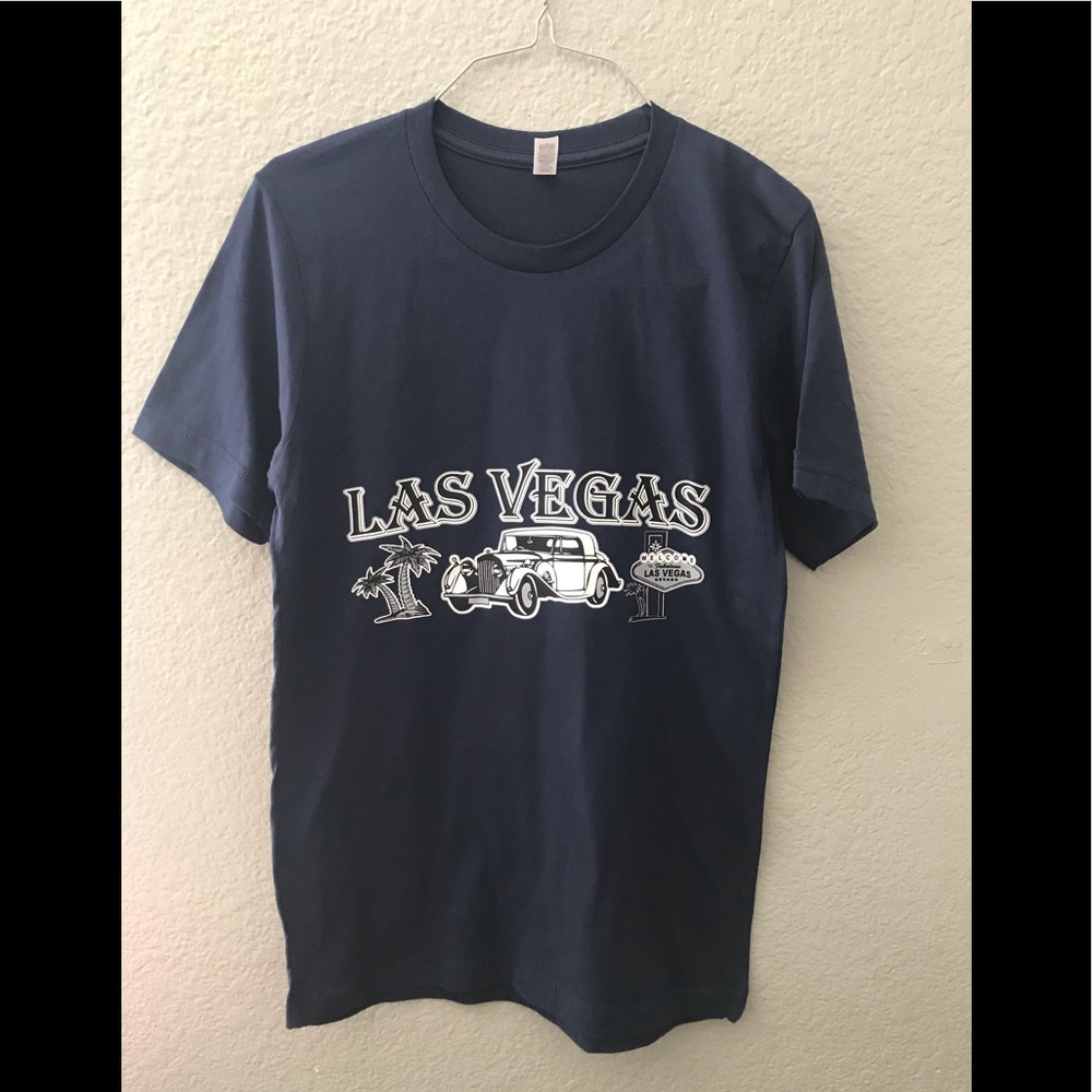 Las Vegas unisex T-shirt Short sleeves size small